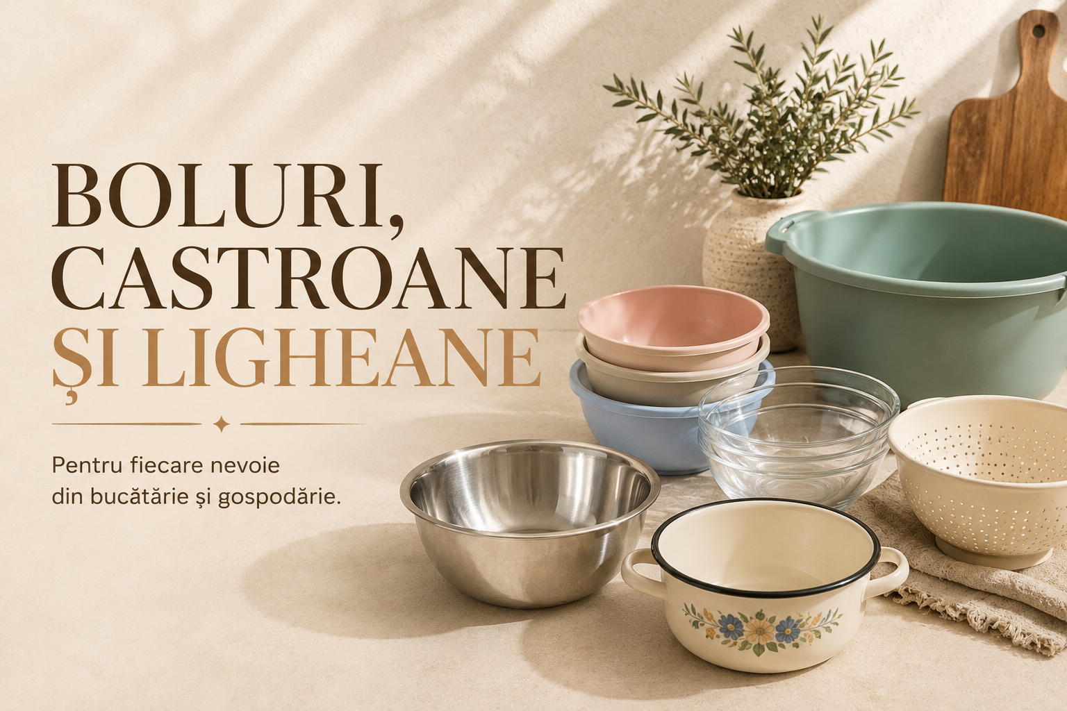 Boluri, castroane și ligheane