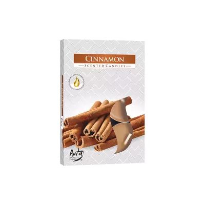 Lumanari parfumate aroma scortisoara 6 buc/set