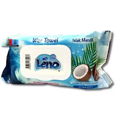 Servetele umede cocos 120 buc/set leno