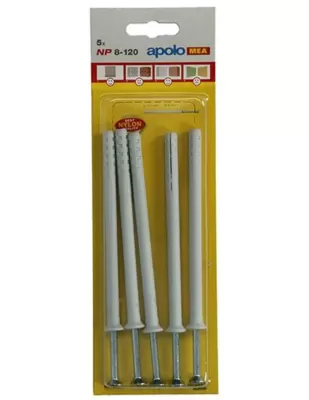 Diblu rapid cu surub np 5pcs celo - 8*120mm