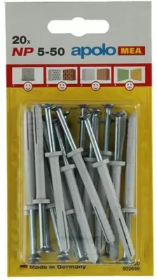 Diblu rapid cu surub np 20pcs celo - 5*50mm