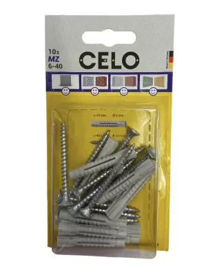 Diblu universal mz 6*40mm + holsurub 4.5*50mm celo - 10pcs