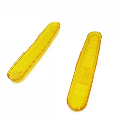 Toc din plastic pentru periuta de dinti diverse culori