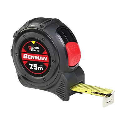 Ruleta cu banda metalica benman 71019 - 25mm*7.5m