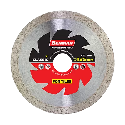Disc diamant clasic pentru gresie si faianta benman 74255 - 230*
