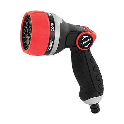 Pistol de gradina cu componente metalice si 7 pozitii benman 772