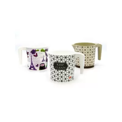 Cana din plastic cu maner 1.5 l diverse modele