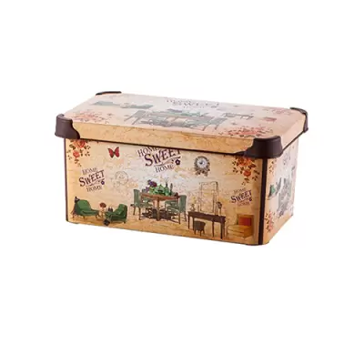 Cutie din plastic pentru depozitare 20 l diverse modele