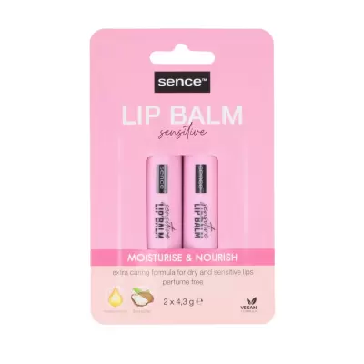 Balsam pentru buze 4.3 g 2 buc/set sensitive sence
