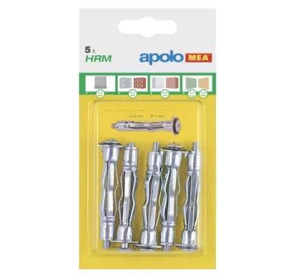Ancore metalice pentru gips-carton hrm 5pcs celo - 5*32mm