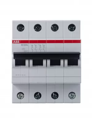 Intreruptor automat c 63a 4p 4.5ka abb - sh204-l