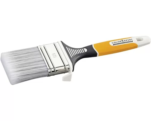 Pensula lata unistar maner din plastic dur galben color expert -