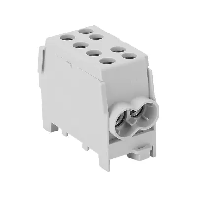 Clema derivatie cu fixare pe sina culoare gri 6-35mmp 125a