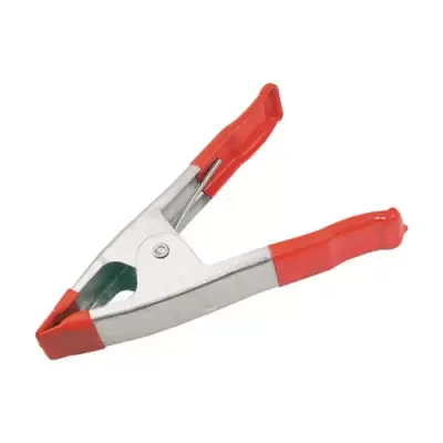 Clema de fixare cu maner din cauciuc rosu 100mm tooltech