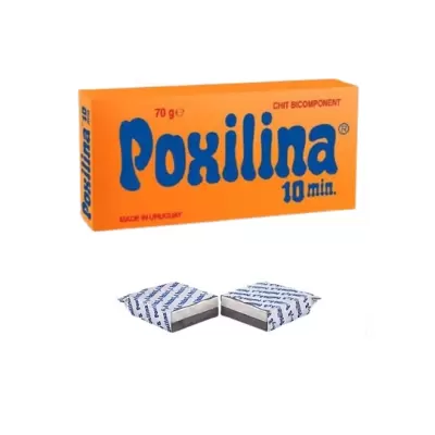 Adeziv poxilina 70g 10 min