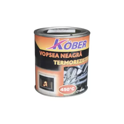 Vopsea termorezistenta 450° 200 ml kober