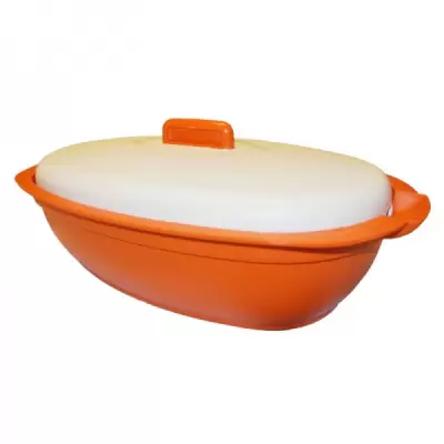 Castron oval cu capac 2833