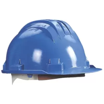 Casca de protectie hdpe-cs1 evotools - albastru