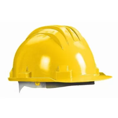 Casca de protectie hdpe-cs1 evotools - galben