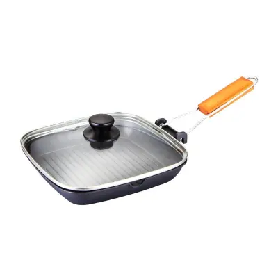 Jug gratar al.+capac st. teflonat hxg36ld