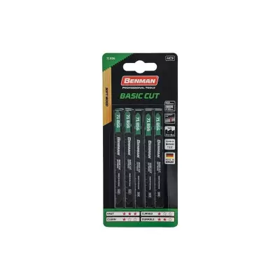 Panza fierastrau pentru rasinoase 5 buc/set 100 mm benman