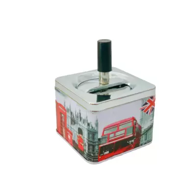 Scrumiera cu buton diverse modele a07528