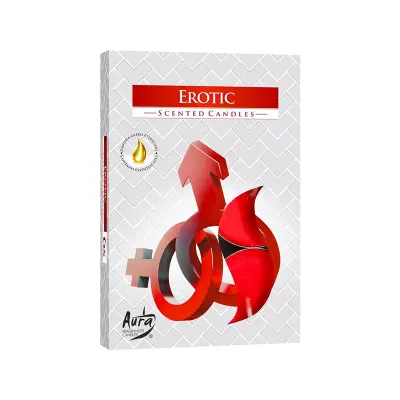Lumanari parfumate aroma erotica 6 buc/set