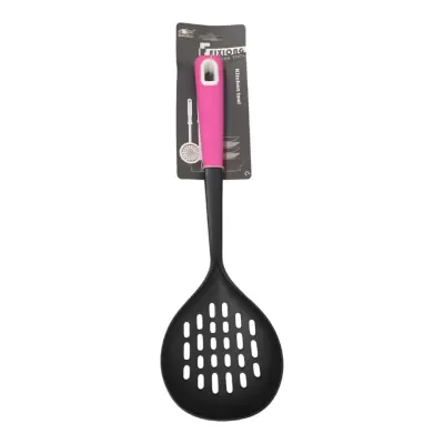 Spumiera din plastic 35 cm cu maner in diverse culori kal